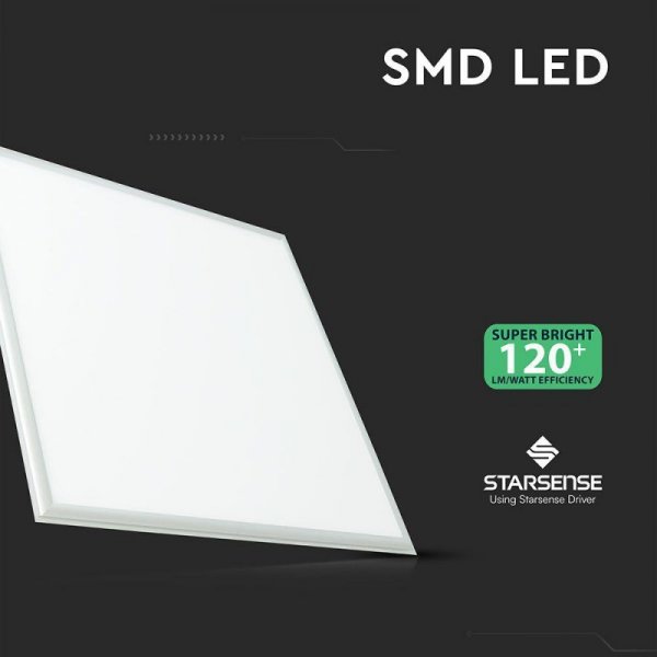 Panel LED V-TAC 40W 60x60 pmma 120Lm/W Zasilacz Starsense VT-6060 6500K 4950lm