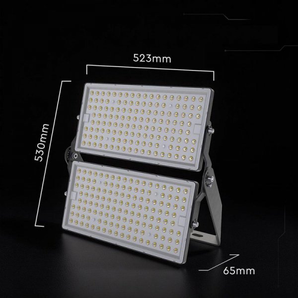 Naświetlacz LED V-TAC CREE CHIP 500W czarny IP65 135Lm/W VT-48500 6500K 67500lm 6 lat gwarancji