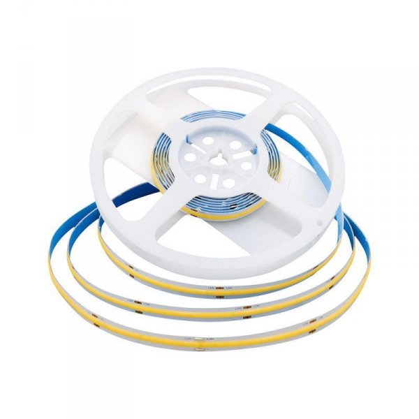 Taśma LED V-TAC bezpunktowa COB 420LED 24V 10W/m VT-COB 6500K 1000lm