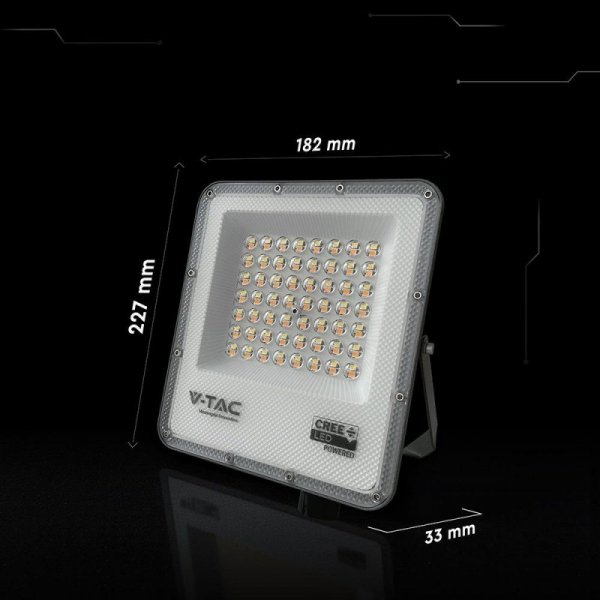 Naświetlacz LED V-TAC CREE CHIP 50W LED 3w1 CCT 135Lm/W VT-44058CCT 3000K-4000K-6500K 4000lm 6 lat gwarancji
