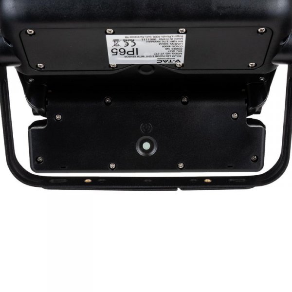 Naświetlacz LED solarny V-TAC 7W CCT czujnik ruchu IP65 czarny VT-777-7 STEP: 3000K + 4000K + 6500K 900lm 3 lata gwarancji