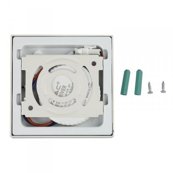 Panel LED Natynkowy V-TAC Premium 6W Kwadrat VT-605SQ 6000K 420lm