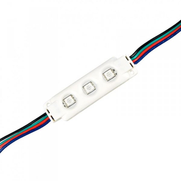 Moduł LED V-TAC 0,72W 3LED SMD5050 IP66 VT-50506 RGB 22lm
