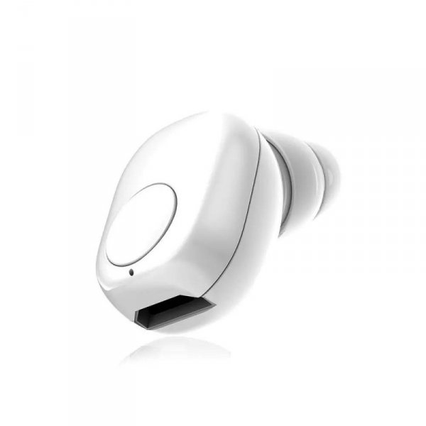 Słuchawka douszna Bluetooth 55mAh Biała V-TAC VT-6500