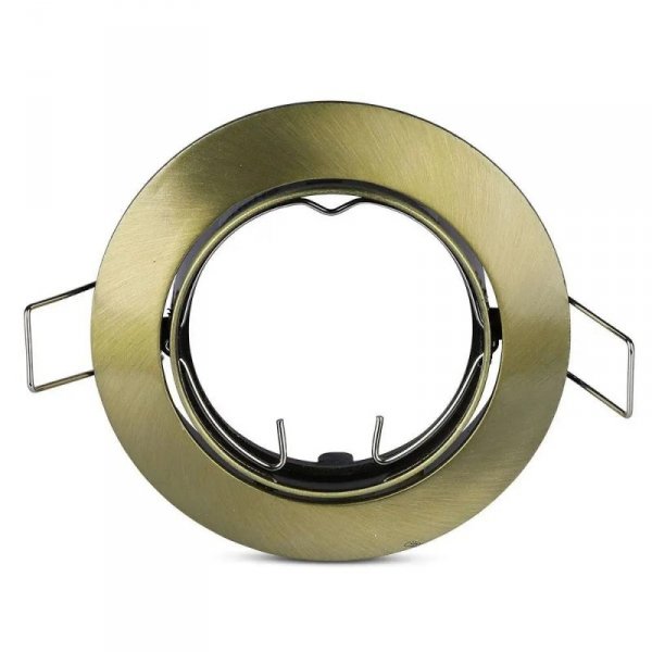 Oczko V-TAC GU10 Okrągłe Ruchome Złoty VT-779-G 3 Lata Gwarancji