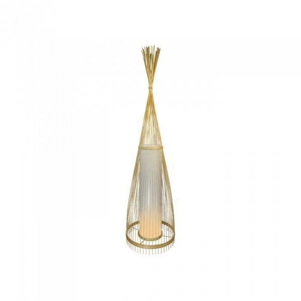 Drewniana Lampa Podłogowa V-TAC Rattan E27 94cm VT-3100 5 Lat Gwarancji