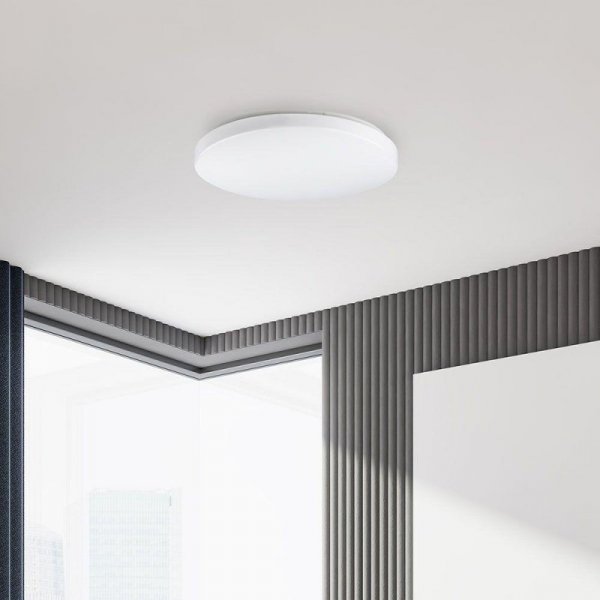 Plafon Natynkowy Okrągły V-TAC 25W LED SAMSUNG CHIP IP44 100Lm/W VT-8066 6400K 2500lm 3 Lata Gwarancji