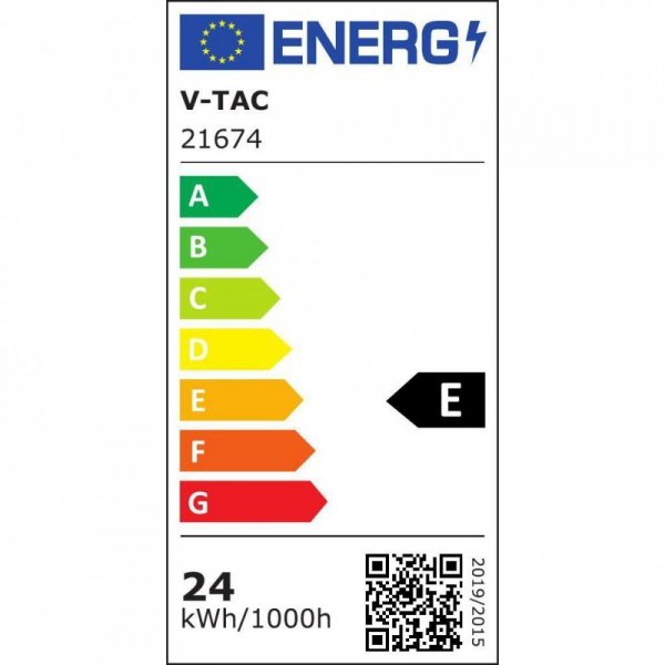 Tuba Świetlówka LED T8 V-TAC SAMSUNG CHIP 150cm 24W G13 Nano Plastic 120Lm/W VT-152 4000K 3000lm 5 Lat Gwarancji