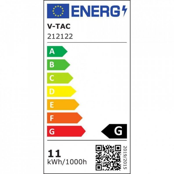 Taśma LED V-TAC 12V SMD5050 300LED IP20 11W/m VT-5050 60-IP20-11 3000K 900lm