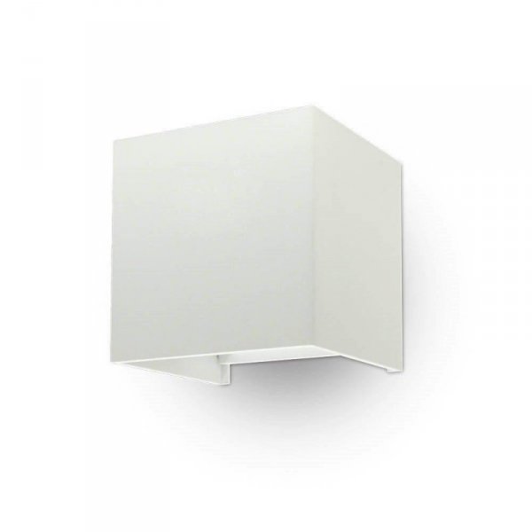 Oprawa Ścienna V-TAC 11W LED Góra Dół Regulowana Chip BRIDGELUX Biały Kwadrat IP65 VT-759-12-W 4000K 1360lm