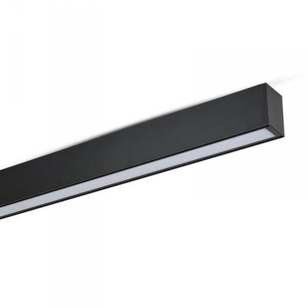 Oprawa V-TAC LED Linear Natynkowa SAMSUNG CHIP 40W Czarna UGR&lt;19 DIMM VT-7-46 6500K 3400lm 5 Lat Gwarancji