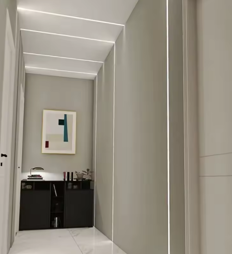 Profil do taśmy LED podtynkowy do gipsowania 2m + klosz