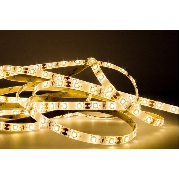 TAŚMA LED 4,8W CIEPŁA 3528 300LED/5M hermetyczna IP65