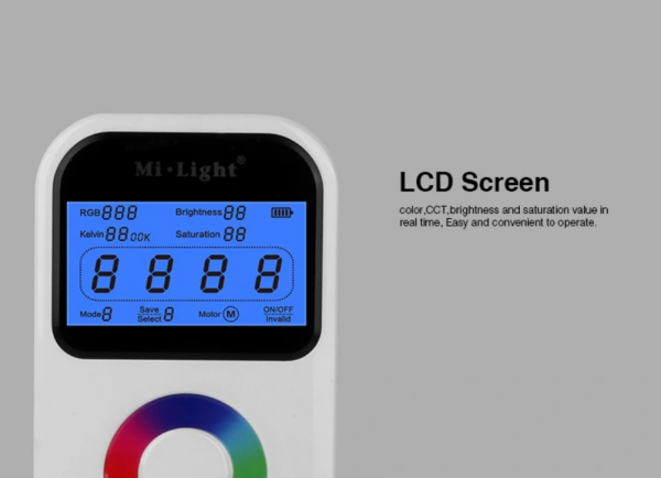 Pilot do LED RGB CCT MONO 99 stref FUT090 Milight