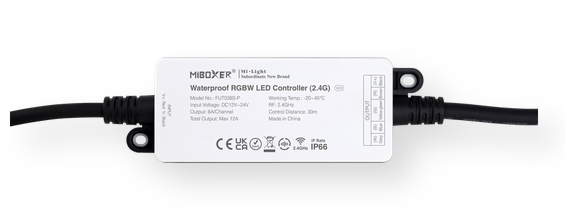 Kontroler LED RGBW 12-24VDC 12A IP66