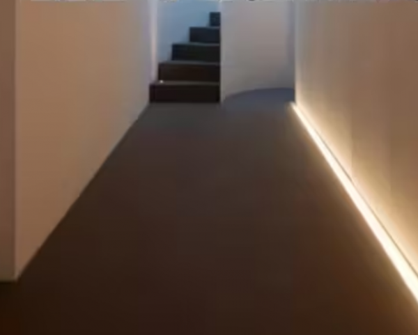 Profil LP-Floor30 ANODOWANY NAWIERZCHNIOWY 2m kpl. klosz zaślepki uchwyty 