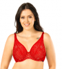 Biustonosz miękki czerwony Desire Soft Nipplex 