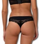 Majtki damskie Triumph Lovely Micro Brazilian String czarne
