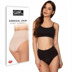 Figi z wysokim stanem bezszwowe damskie modelujące Sensual Skin Panty Correct Gatta