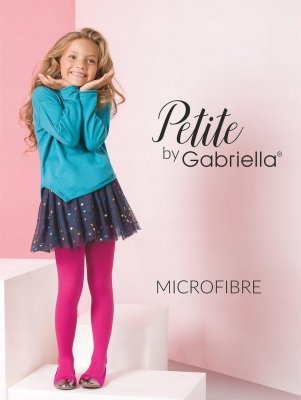 Rajstopy dziecięce Microfibre 40 den Red czerwone Gabriella