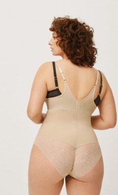 Body pod biust Ysabel Mora Body-up reductor beżowe