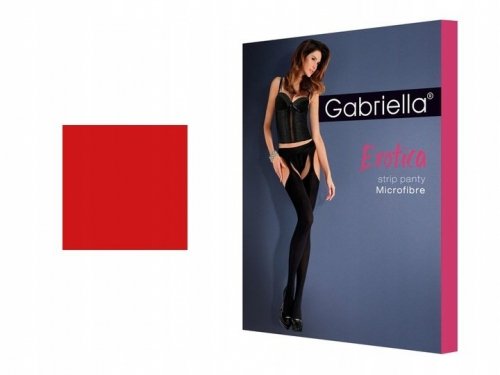 Rajstopy Strip Panty Microfibre grube Gabriella