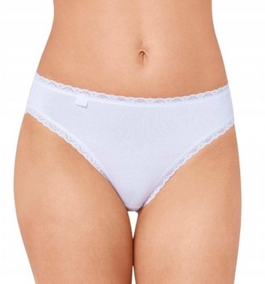 Majtki Sloggi 24/7 Cotton Lace Tai białe 