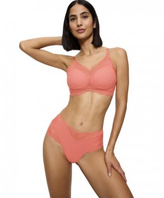 Majtki Triumph Lift Smart Bandeau Maxi pomarańczowe