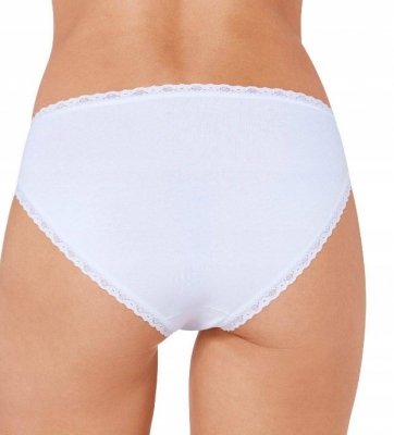 Majtki Sloggi 24/7 Cotton Lace Tai białe 