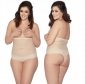 Majtki Mitex Glam String wyszczuplające beżowe 