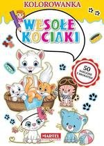 Kolorowanka Wesołe kociaki