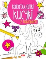 Kolorowanki. Kucyk z naklejkami