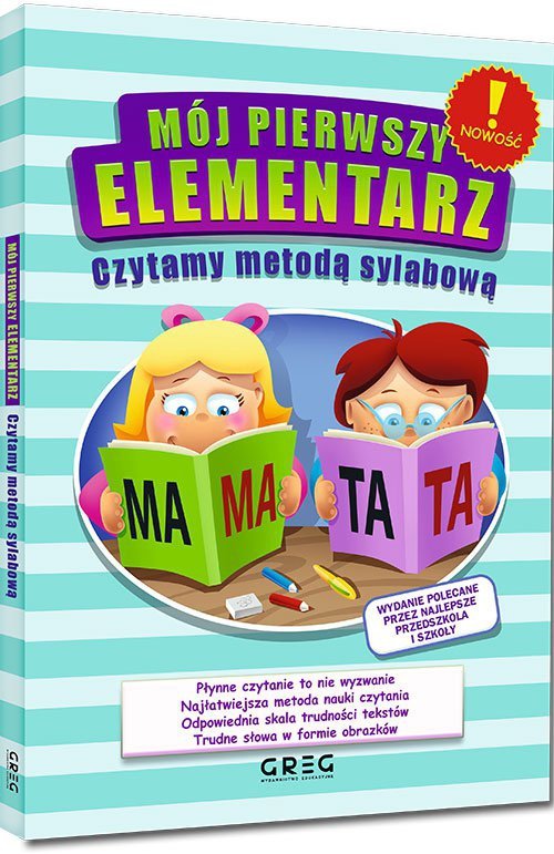 Mój pierwszy elementarz. Czytamy metodą sylabową wyd. 3