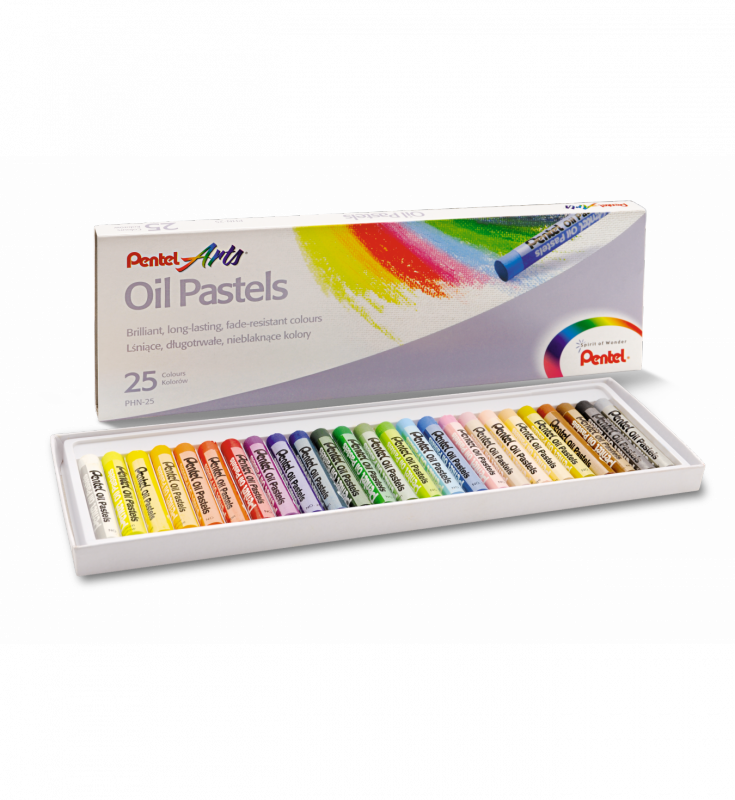 Pastele olejne 25 kolorów PHN-25
