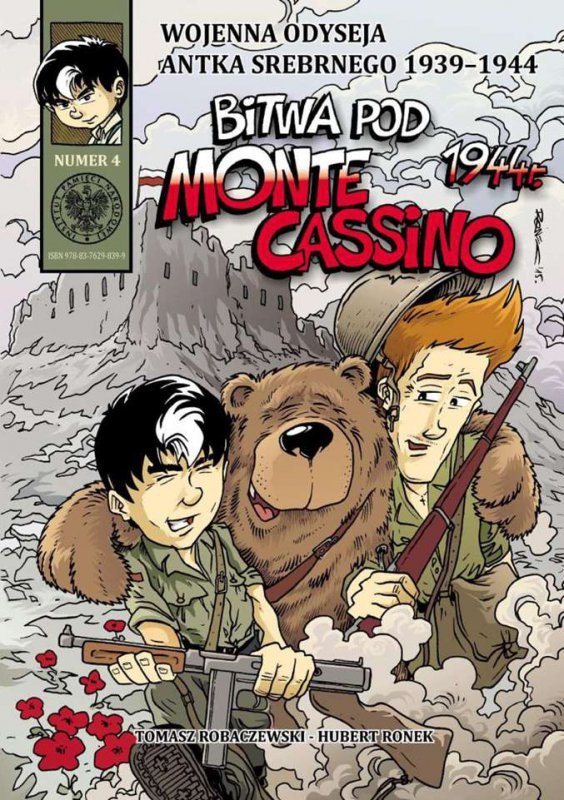 Bitwa pod monte cassino 1944 wojenna odyseja antka srebrnego 1939-1944 Tom 4