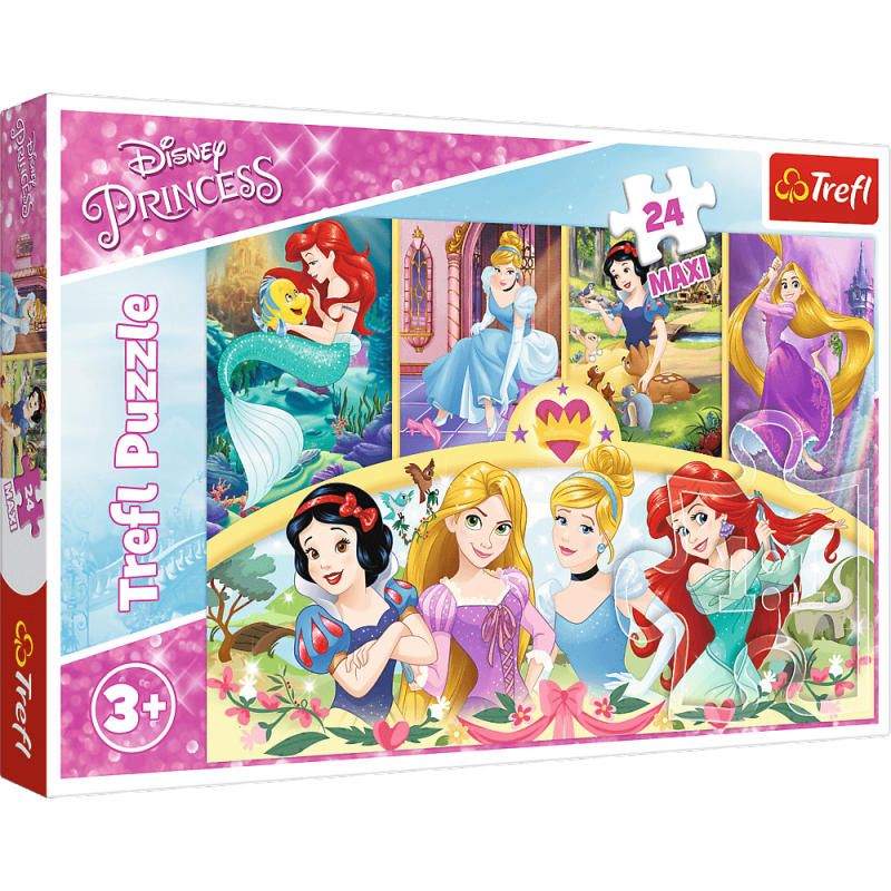 Puzzle 24 maxi Magia wspomnień Disney princess 14294