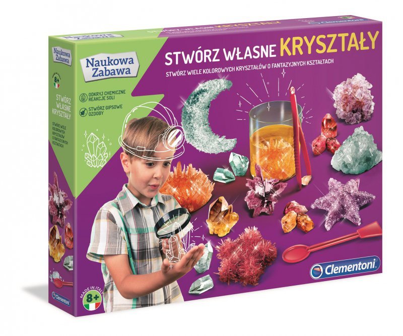 Nauka i zabawa Stwórz własne kryształy 50069