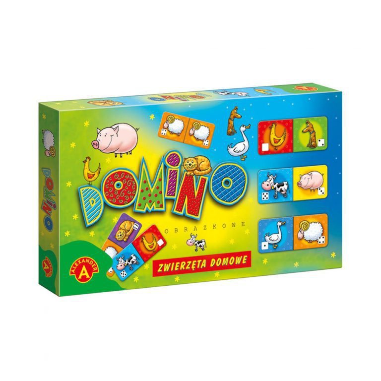 Gra Domino zwierzęta domowe 0208