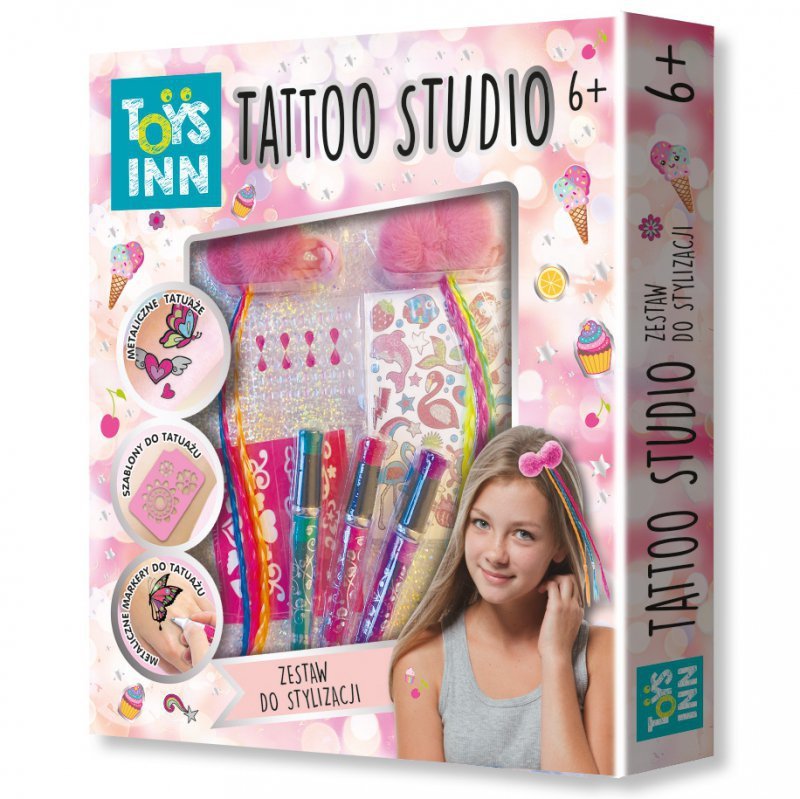 Studio tatuaży z warkoczykami STN 6543