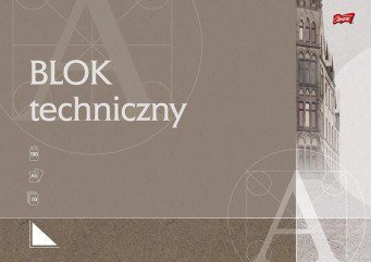 Blok techniczny A3 10K białe kartki Unipap PAKIET 10 sztuk