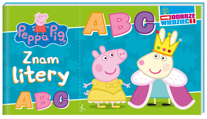 Znam litery. Świnka Peppa. Dobrze wiedzieć