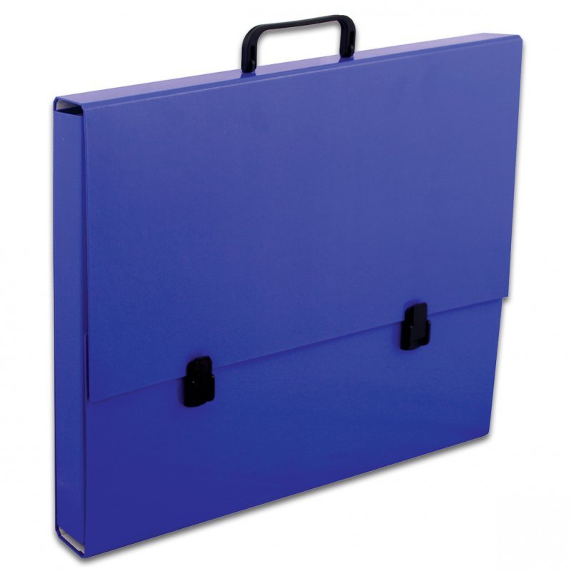 Teczka z rączką A3 5 cm Penmate kobaltowa