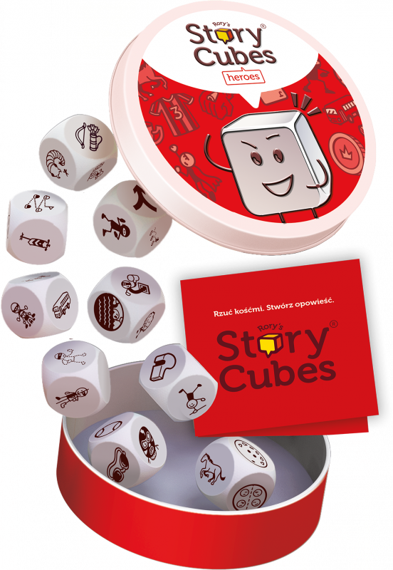 Gra Story Cubes Bohaterowie nowa edycja