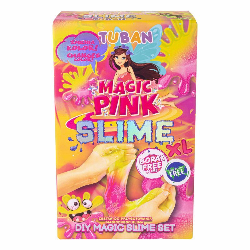 Zestaw Diy Slime magic xl pink