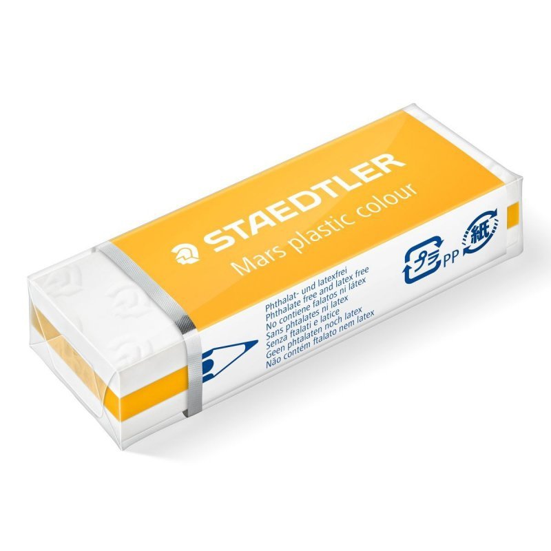 Gumka techniczna Mars Plastic żółta Staedtler 1 szt.