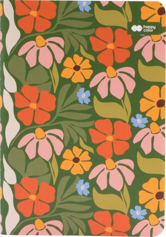 Notes A6 szyty BLOOM-Boho 32 ark. Happy Color