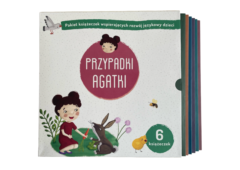 Przypadki Agatki zestaw 6 książeczek