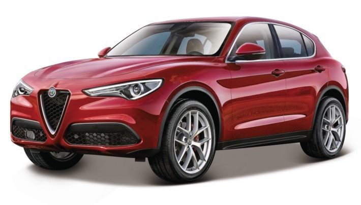 BBURAGO MODEL ALFA ROMEO STELVIO BLUE 1:24
