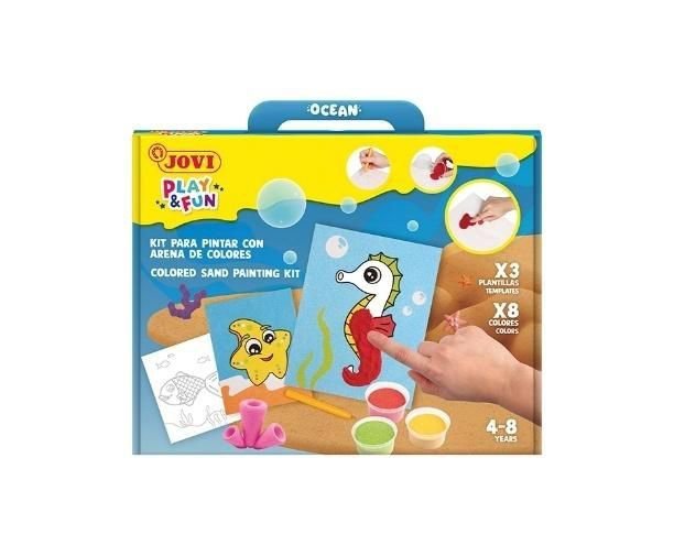 Malowanie piaskiem PLAY & FUN Ocean