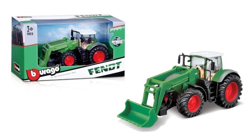 Bburago Model Traktor Fendt 1050 Vario z ładowarką